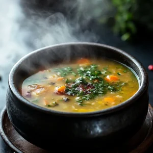 Morniga lentil soup – best dinner option – 5 cups