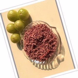 Amla beetroot flakes – 200gm (hair and skin)