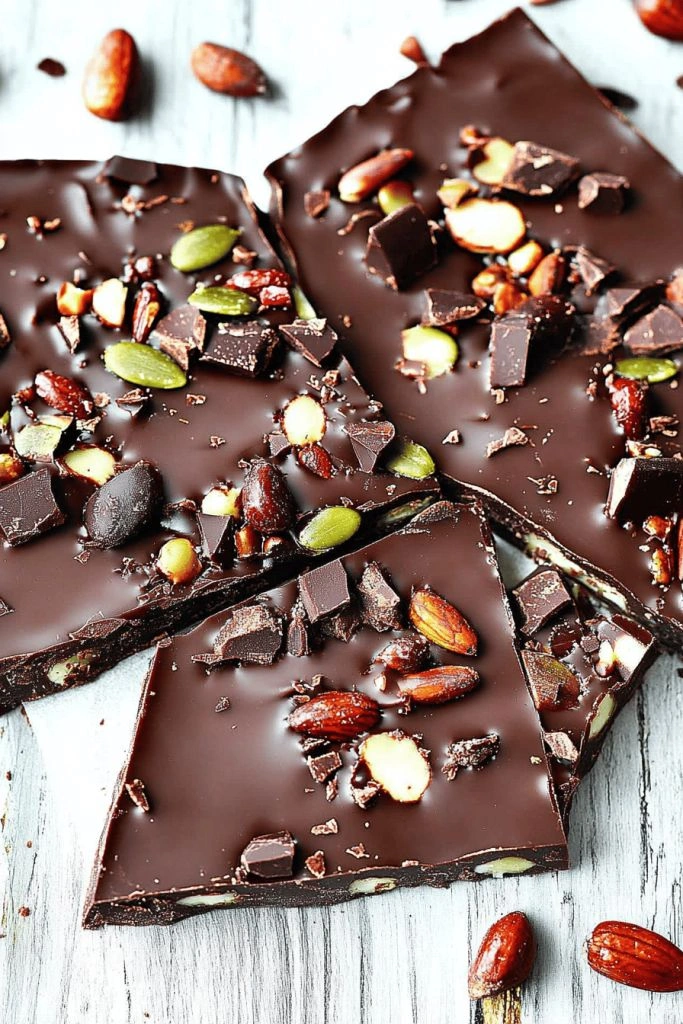 Couverture 55% Dark Chocolate – with seven seeds- orange flavor – Vegan – 100gm – Homemade