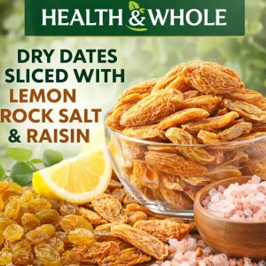 Dry dates with lemon and masala – yum – 100gm
