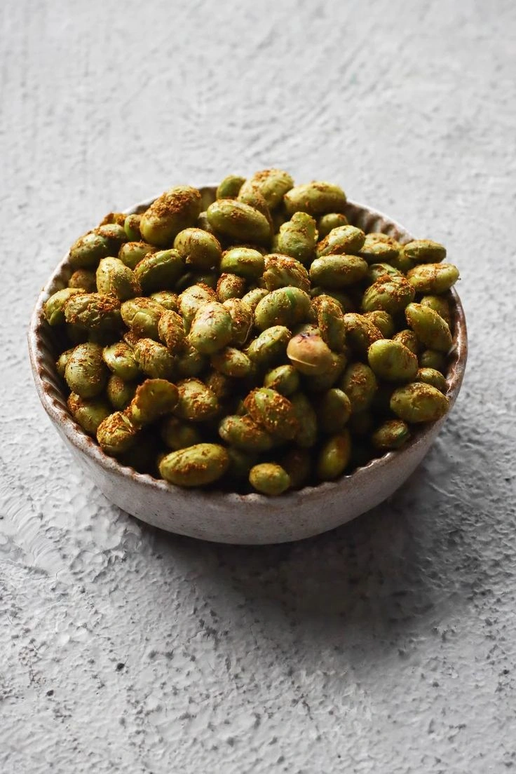EDAMAME Roasted -18 GM PROTIEN – 100GM -Low carbs