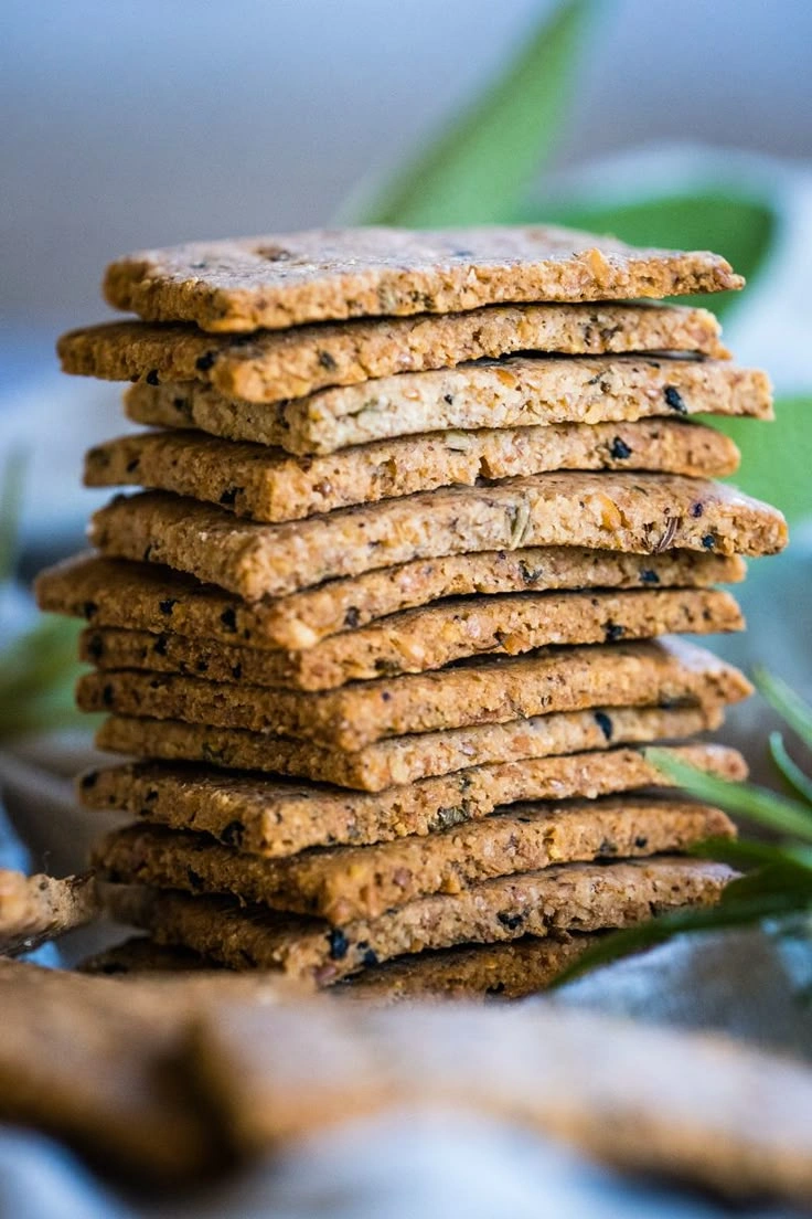 Flax seeds crackers – baked – 200gm