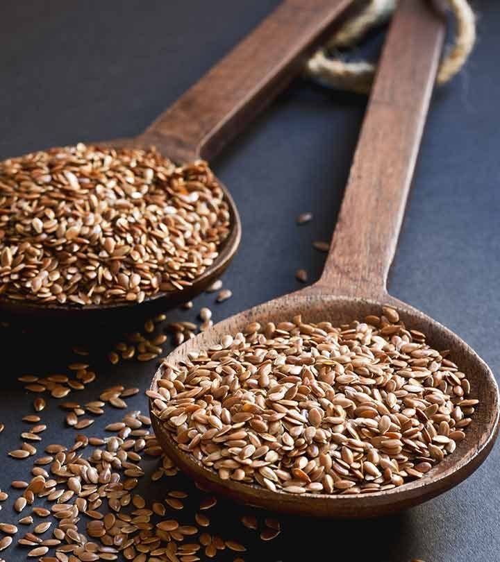 Flaxseeds18–20g protien,100gm -roast and ground