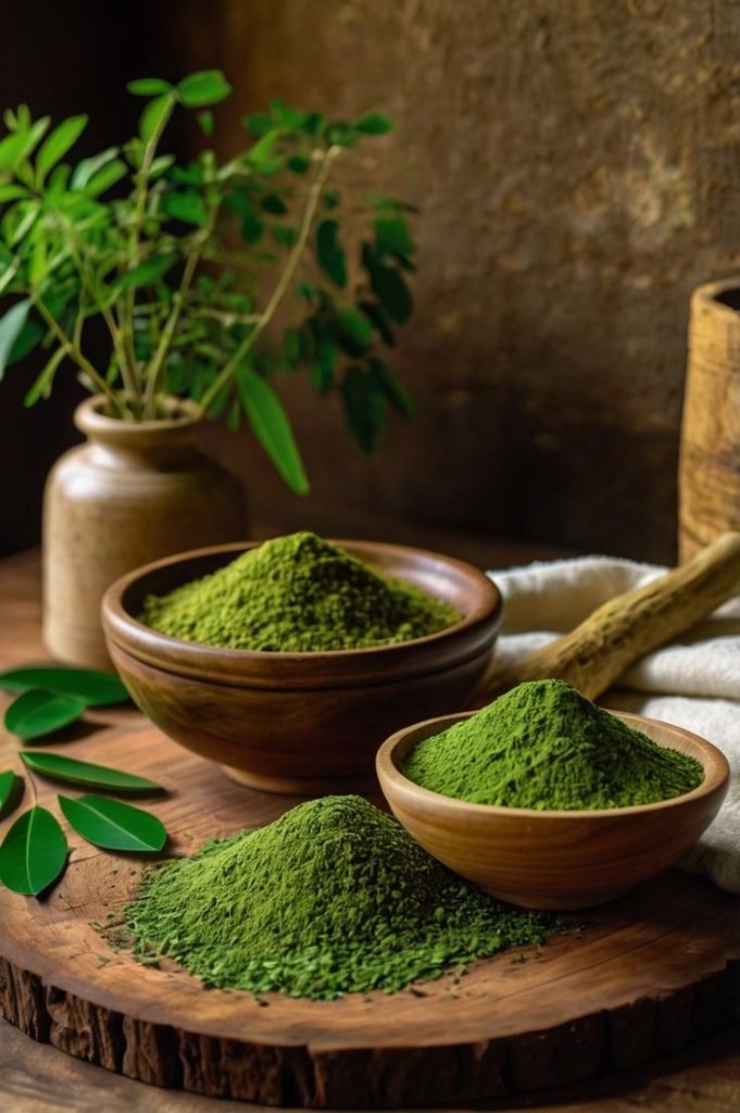 Moringa powder (shadow drying leaves) – 100gm