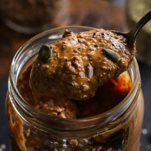 Peanut butter with super seeds β 30gm protein (250gm jar)