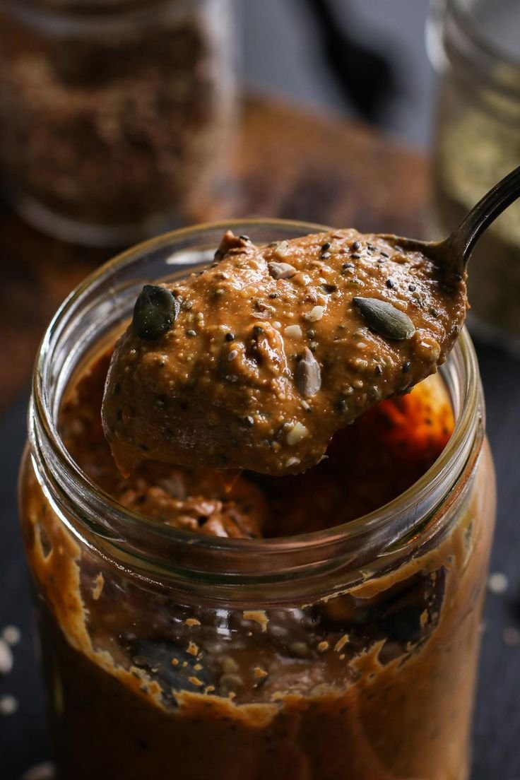 Peanut butter with super seeds – 30gm protein (250gm jar)