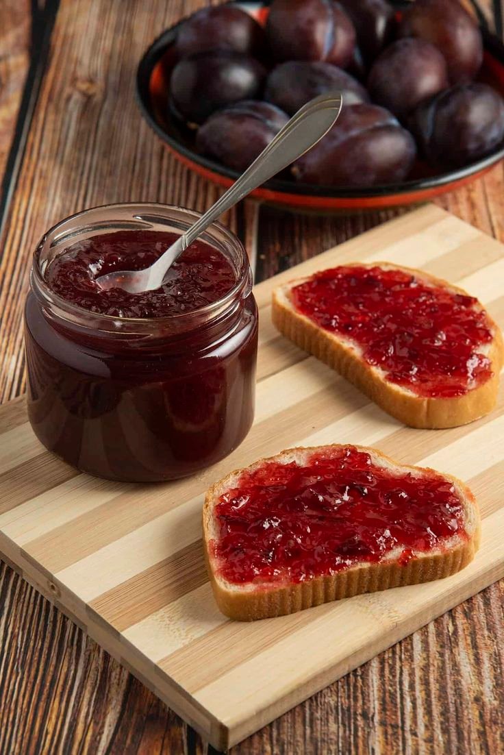 Plum Preserve (jam) – 72% Himalayan whole fruit – irresistible taste
