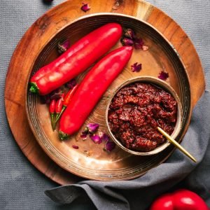 Red chilli with filled masala pickle – 300gm