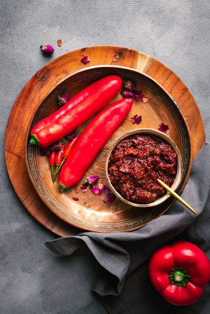 Red chilli with filled masala pickle – 300gm