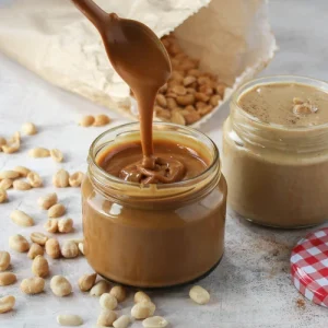 Unsweetend smooth peanut butter- 24GM